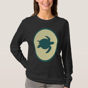 Retro Sea Turtle Vintage Wild Ocean Animal T-Shirt