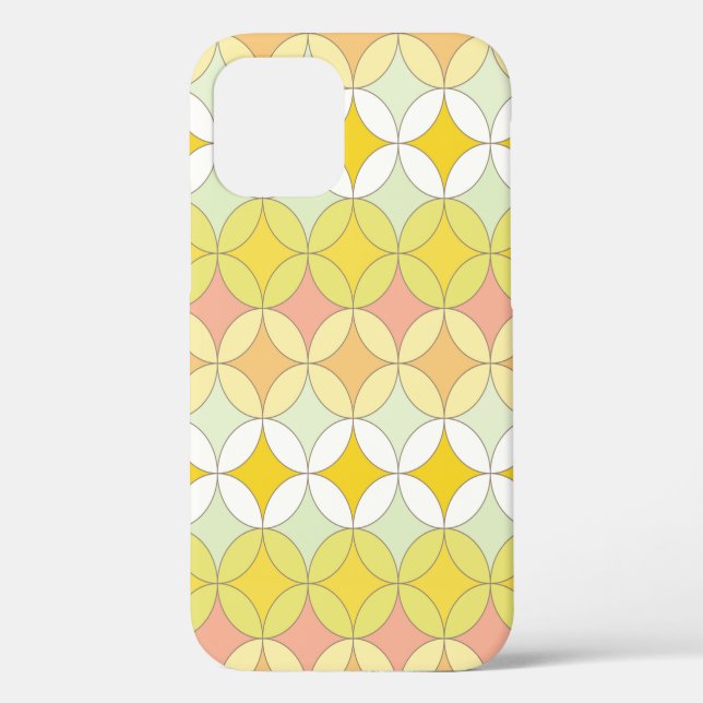 Retro seamless pattern. Disco style.  Case-Mate iPhone Case (Back)