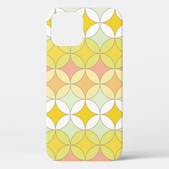 Retro seamless pattern. Disco style.  Case-Mate iPhone Case (Back)