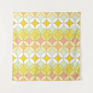 Retro seamless pattern. Disco style. Tapestry