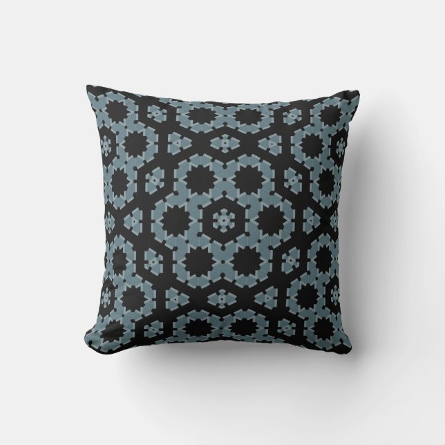 Retro Seamless Pattern Pillow (Front)
