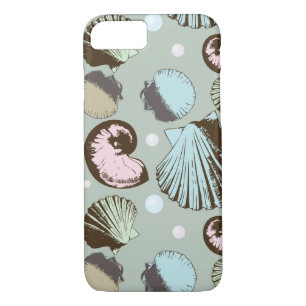 Retro Seashell Pattern Case-Mate iPhone Case