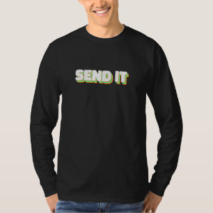 Retro Send It Full Send Send It T-Shirt