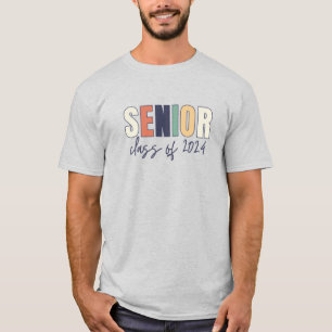 Retro Senior Class Of 2024 T-Shirt