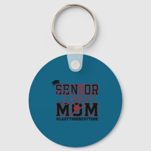 Retro senior dance mum 2026 mum of a senior dancer key ring