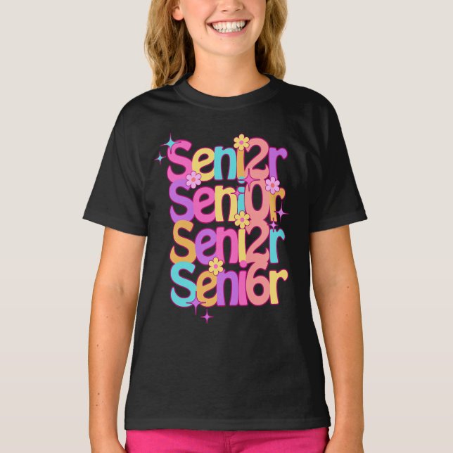 Retro Senior Year Graduation Gift Shirt (Front)