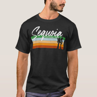 Retro Sequoia National Park California CA Premium T-Shirt