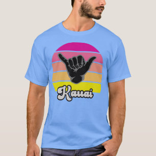 Retro Shaka Aloha Hawaiian Hang Loose Hand Sign 12 T-Shirt