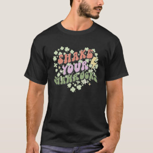Retro Shake Your Shamrocks Saint Patrick's Day Luc T-Shirt