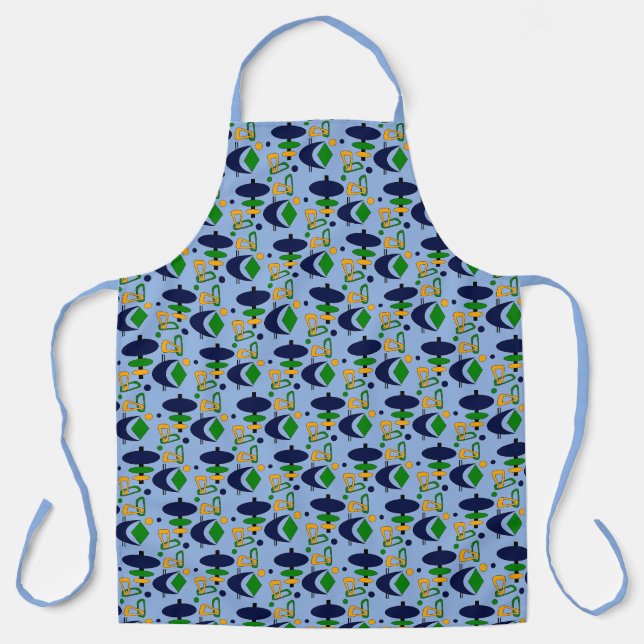 Retro Shapes Apron (Front)