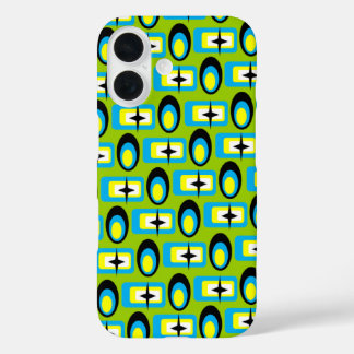 Retro Shapes iPhone 16 Case