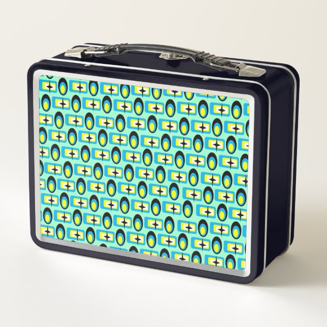 Retro Shapes Lunch Box (Back)