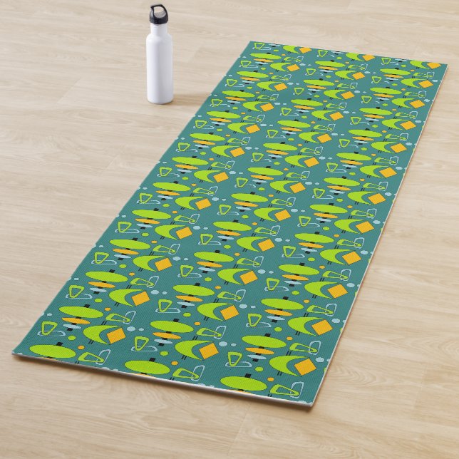 Retro Shapes Yoga Mat (In Situ)