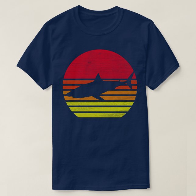 Retro Shark Pullover  (Design Front)