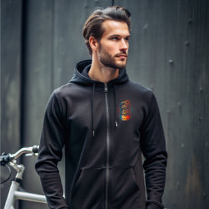 Retro Shark Valley Bike Trail Hoodie