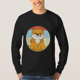 Retro Shiba Inu   Shiba Inu Mum Dad Product T-Shirt
