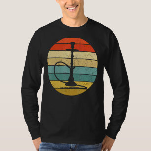 Retro Shisha Hookah Steam Tobacco Smoke T-Shirt