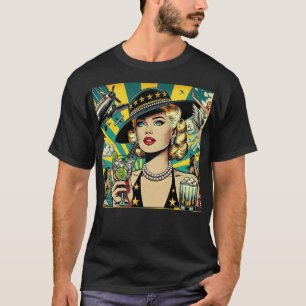 Retro Show Girl T-Shirt