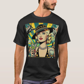 Retro Show Girl T-Shirt