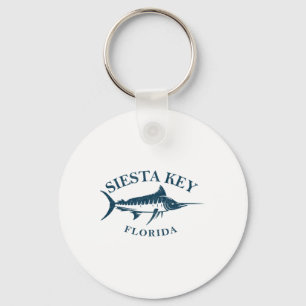 Retro Siesta Key Florida Vintage Fishing Boating Ring