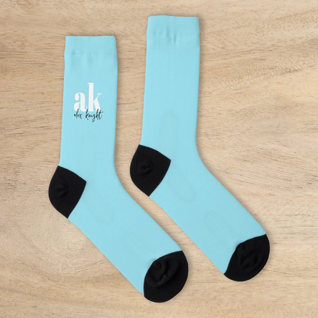 Retro Signature Monogram Socks (Creator Uploaded)