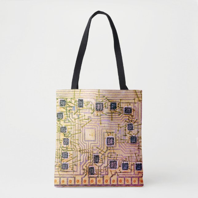 Retro Silicon Chip Tote Bag (Front)
