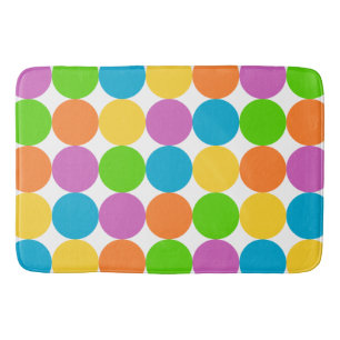 retro sixties bath mat