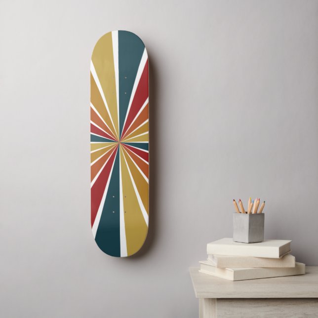 Retro Skateboard (Wall Art)