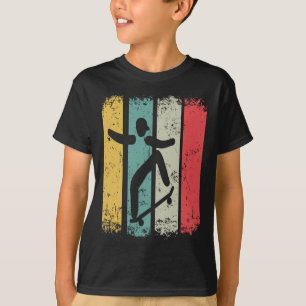 Retro Skateboard Skater Skateboarding Skateboarder T-Shirt