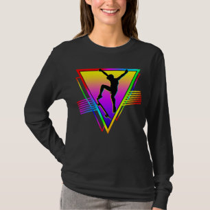 Retro Skateboarding Silhouette Skater T-Shirt