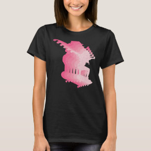 Retro Skater Girl Vintage Skateboarder Skateboard T-Shirt
