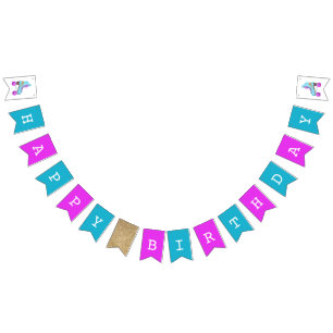 Retro Skating Birthday Party Bunting