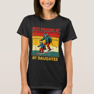 Retro Ski Family Got Ped By My Daughter Winter Spo T-Shirt