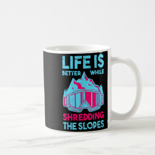 Retro Ski Goggles Vintage 80s 90s Skiing Outfit _1 Coffee Mug