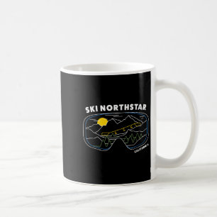 Retro Ski Northstar California Ski Resort, Us Ski Coffee Mug