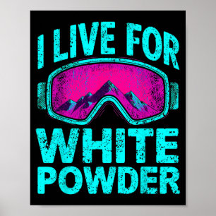 Retro Ski Snowboard Winter Srts Vintage 80s 90s Sk Poster