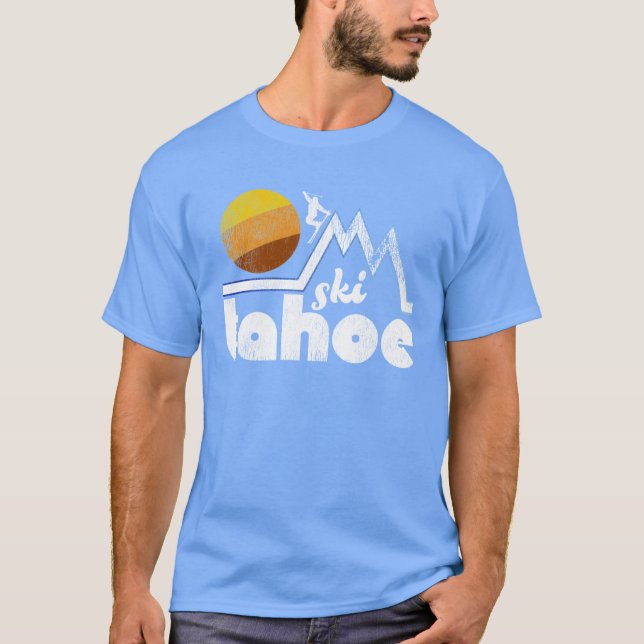 Retro Ski Tahoe Oversized T-Shirt (Front)