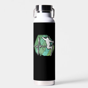 Retro Ski Vintage 80s 90s Water Bottle