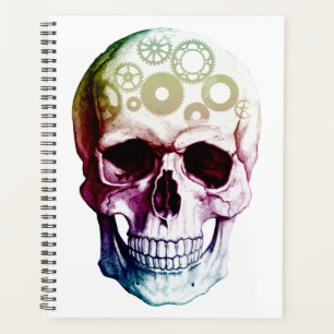 Retro Skull Planner