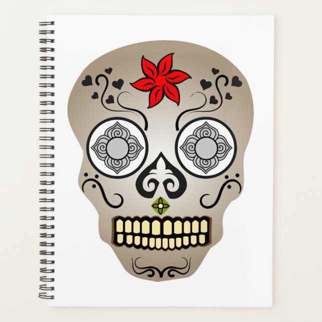 Retro Skull Planner (Front)