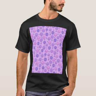 Retro Skulls And Crosses T-Shirt