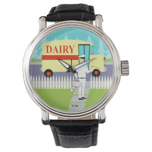 Retro Small Town Milkman Watch