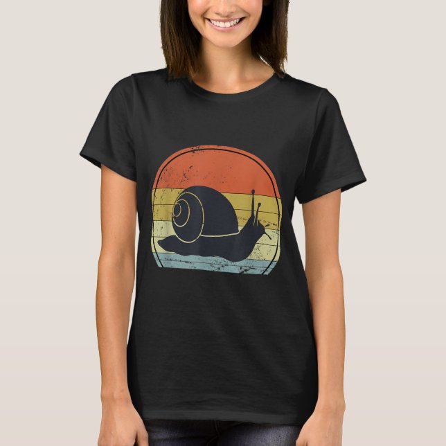 Retro Snail T-Shirt (Front)