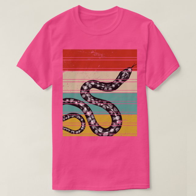 Retro Snake T-Shirt (Design Front)