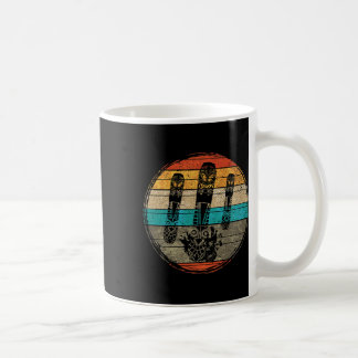 Retro Snowboarding Snowboard Coffee Mug