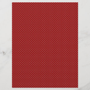 Retro Snowflakes Scrapbook Paper 3