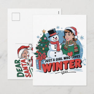 Retro Snowman Christmas Watch Holiday Gift Jewelry Postcard