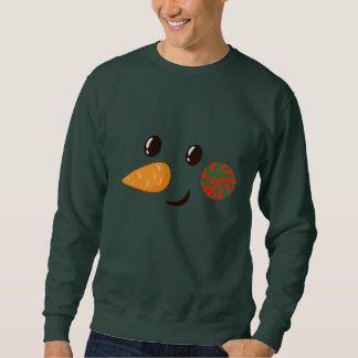  Retro Snowman Men's  Sweatshirt