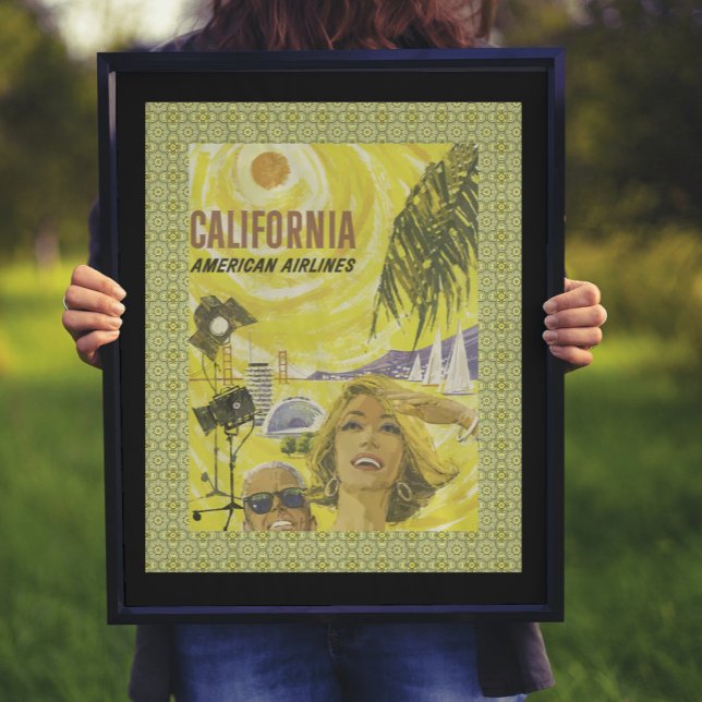 Retro So Cal Air Travel Poster (Creator Uploaded)