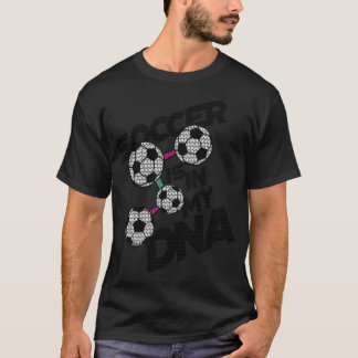 Retro Soccer Fan Gift is in My DNA Soccer Lover fo T-Shirt